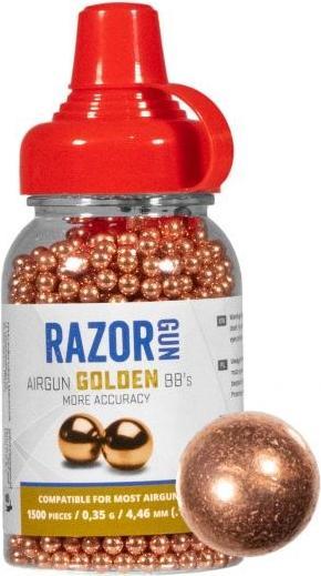 Razorgun Śrut 4 46 mm BBs Golden kulka stalowa1500