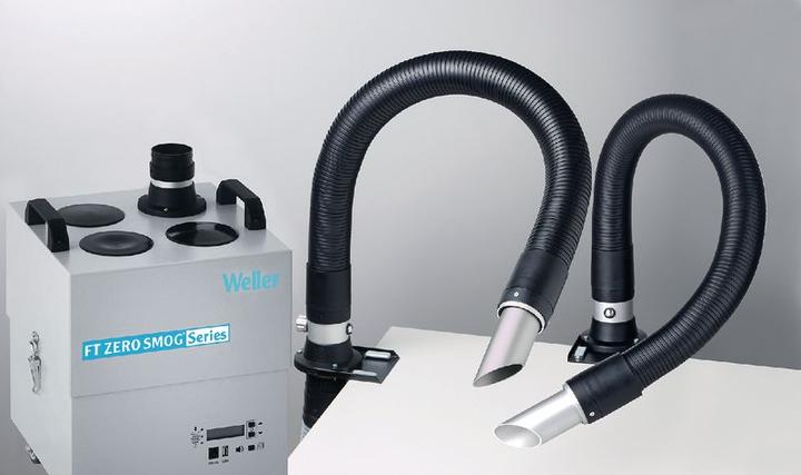 Actual product image Weller Erem Extraction system Zero Smog 4V Kit 2 nozzles