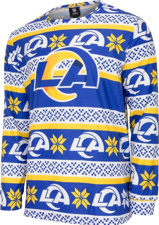 Produktbild Foco NFL Winter XMAS Pyjama Schlafanzug Los Angeles Rams - M (M)