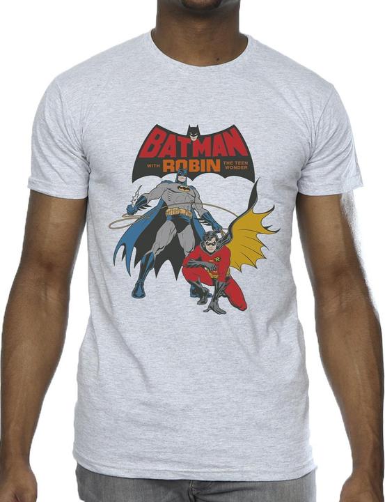 Image du produit - T-shirt BATMAN AND ROBIN - Homme (M)