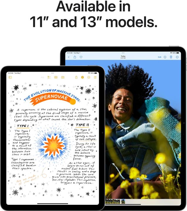 Produktbild Apple iPad Air 11 2024 (M2) (nur WLAN, 11", 256 GB, Purple)