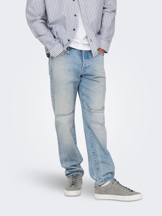 Produktbild Only & Sons ONSEDGE Mittlere Taille Gerade geschnitten Jeans Normal geschnitten jeans (W29/L32)