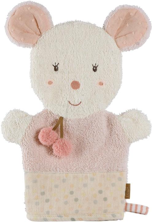 Fehn Gant de toilette pour bébé souris