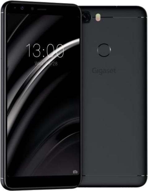 Actual product image Gigaset GS370 Plus (64 GB, Jet Black, 5.70", Dual SIM + SD, 13 Mpx, 4G)