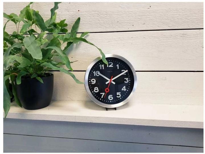 Image du produit Nextime Horloge de table Station Black (19 cm)