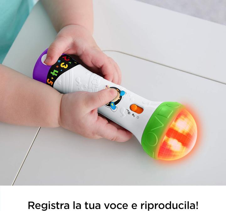 Immagine prodotto Fisher-Price Microfono Baby Rock Ridi & Impara (Italiano)