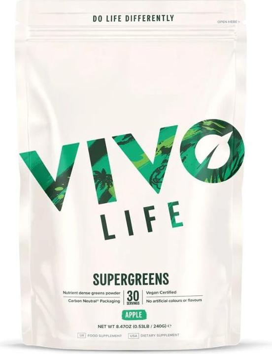 Vivo Thrive Greens & Multinutrient Fresh Apple (1 Stück, 240 g)