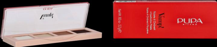 Actual product image Pupa Milano Vamp eyeshadow palette! (Palette) 5.2 g - Shade: 001 Natural Matt (001 Natural Matt)