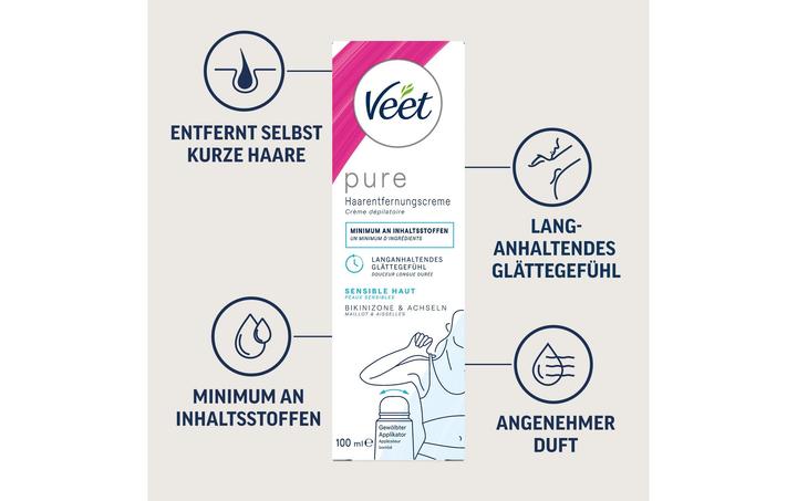 Produktbild Veet Bikini & Achseln (100 ml, 1 x, 130 g)