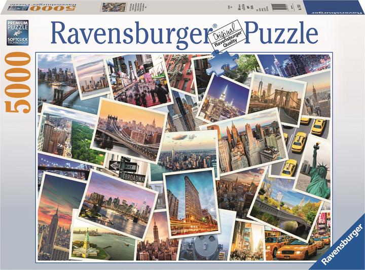 Actual product image Ravensburger New York - the City never sleeps (5000 pieces)