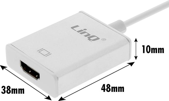 Produktbild LinQ MHL USB 3.0 / HDMI Video Adapter (USB, 1.50 cm)