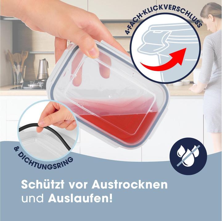 Produktbild Gourmetmaxx Vorratsdose 12-teilig (4 l)