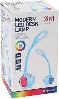 Actual product image Platinet Table lamp blue (43737) (230 lm)