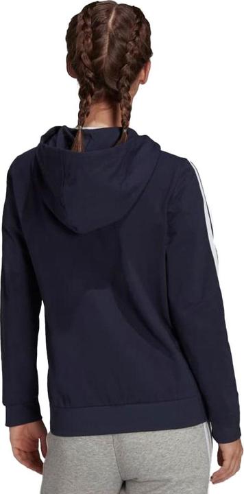 Immagine prodotto adidas Essentials Felpa con Cappuccio e Zip Intera Striscia Tripla Donna (32 D)