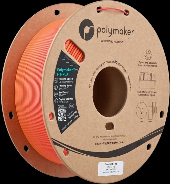 Produktbild Polymaker HT-PLA Gradient (Tough PLA)
