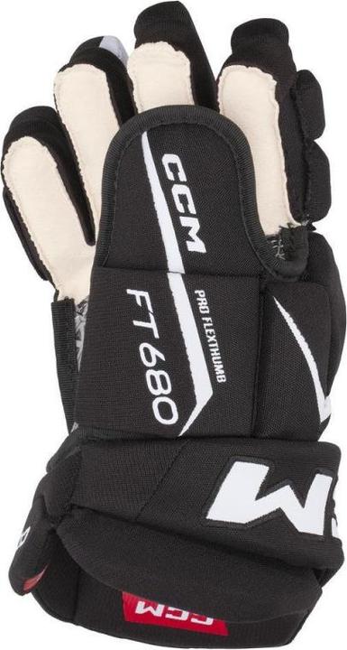 Immagine prodotto CCM Guanti da hockey JetSpeed FT680 SR (13"/33 cm, Bela/temno modra (navy)) (13)