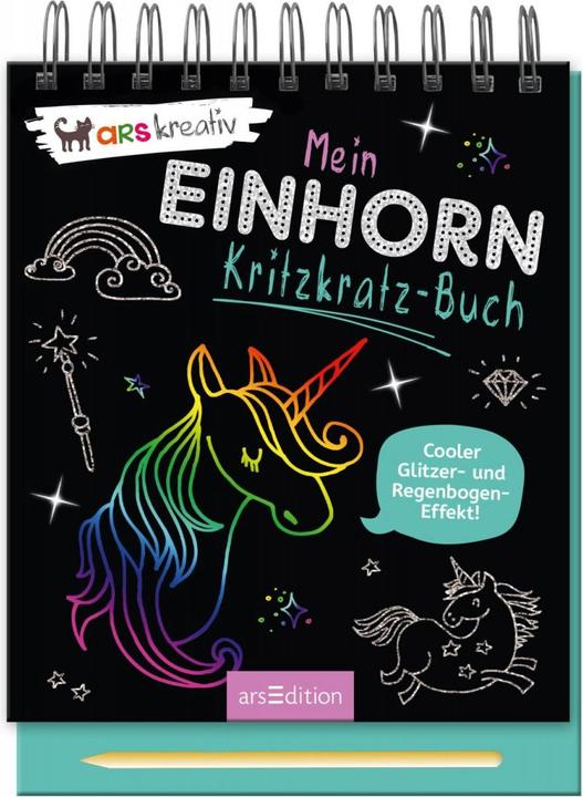 Produktbild Mein Einhorn-Kritzkratz-Buch (Deutsch, 2017)