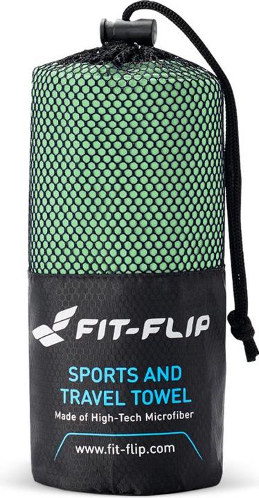 Image du produit Fit-Flip Mikrofaser Handtuch schnelltrocknend mit Tasche 80x160cm (80 x 160 cm)
