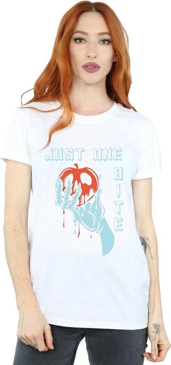 Actual product image Disney Womens/Ladies Just One Bite Cotton Boyfriend T-Shirt (L)