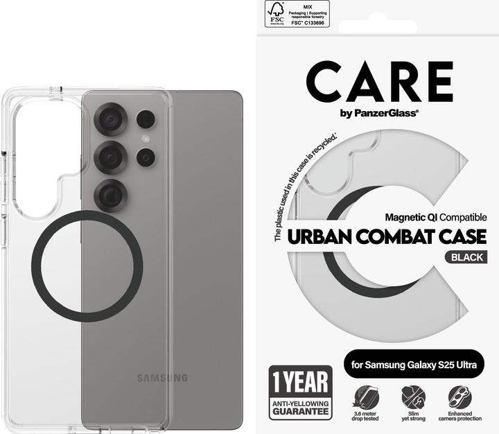 Image du produit PanzerGlass CRRFUBQG38488, Housse, Samsung, Samsung - Galaxy S 2025 Ultra, Transparent (Samsung Galaxy S25 Ultra)