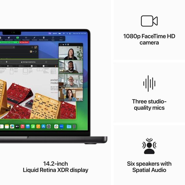 Produktbild Apple MacBook Pro - Late 2023 (14", M3 Pro, 36 GB, 512 GB, DE)