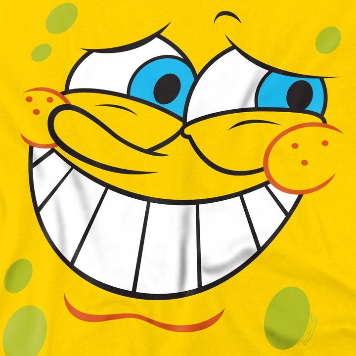 Immagine prodotto Spongebob Squarepants Guilty Maglietta Viso Uomo (4XL)