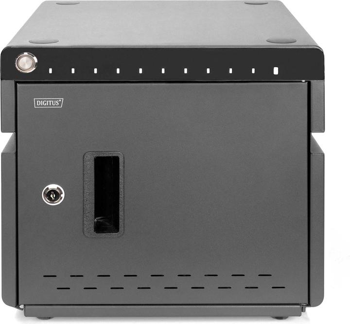 Produktbild Digitus Mobiler Desktop Ladeschrank für Notebooks/Tablets bis 14 Zoll, UV-C, USB-C