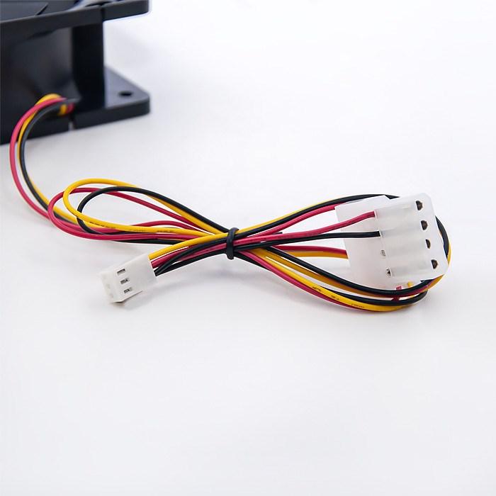 Actual product image Qoltec 50714 ForceFan 6000 RPM fan 120mm (120 mm, 1 x)