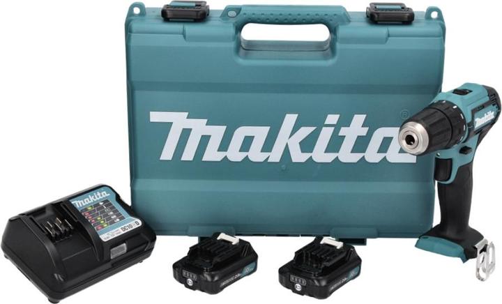 Produktbild Makita Akku-Bohrschrauber DF333DWAE 10,8V 2x2,0Ah (Akkubetrieb)