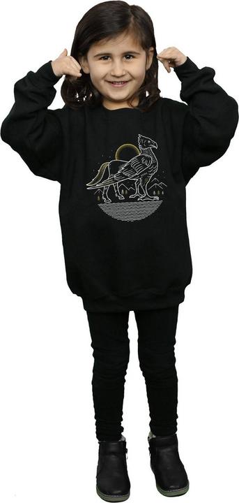 Produktbild Buckbeak Line Art Sweatshirt Mädchen (140, 146)
