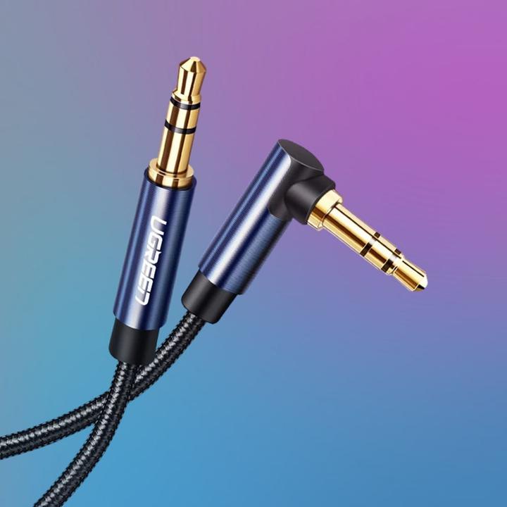 Produktbild Ugreen mini jack 3,5mm AUX Cable 1m (black) (1 m)