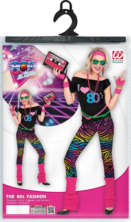 Actual product image Widmann 80s costume (M)