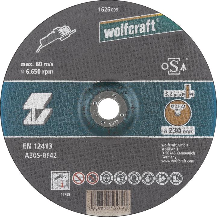 Actual product image wolfcraft wolfcraft 5 metal cutting discs ø125x2.5x22.2mm