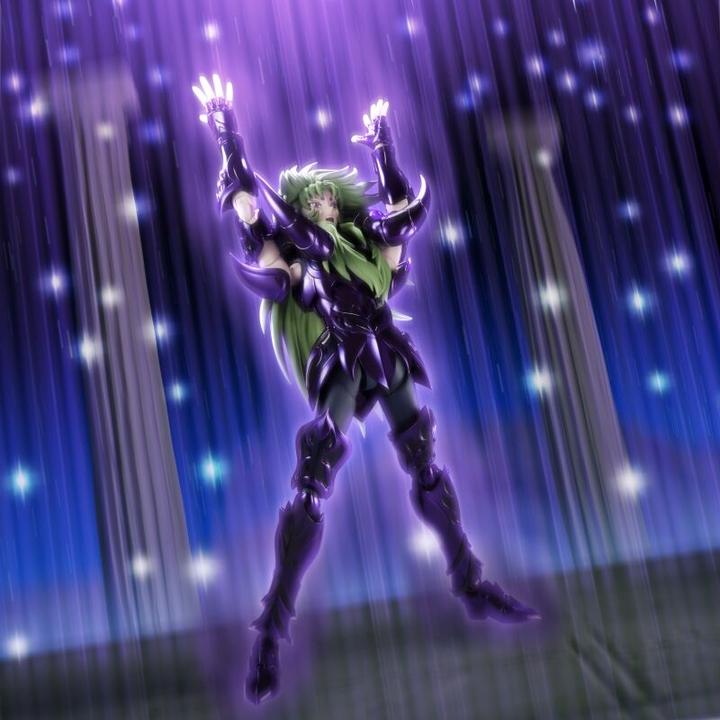 Actual product image Bandai Saint Seiya Ex Aries Shion Surp & Pope