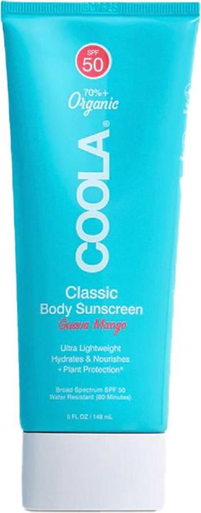 Immagine prodotto Coola Suncare Classic Body Sunscreen Guava Mango SPF 50 (Crema solare, SPF 50, 148 ml)