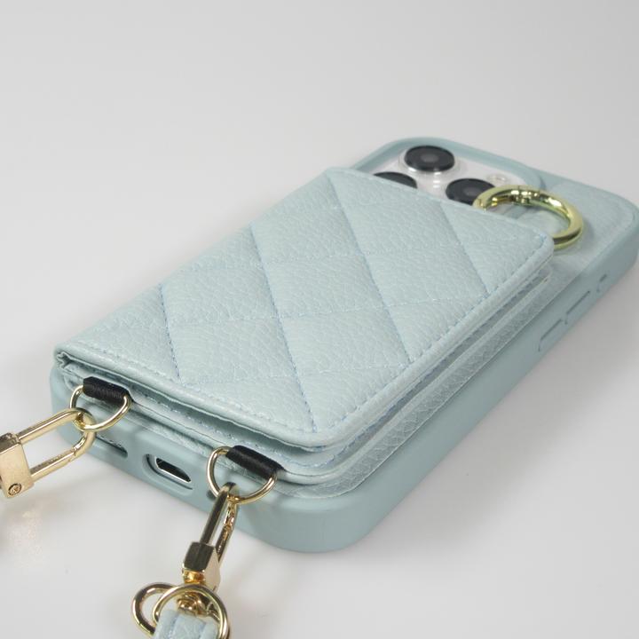 Immagine prodotto PhoneLook Hülle Gepolstertes Leder mit Spiegel und Kartenfach grosse abnehmbare Riemen (Apple iPhone 15 Pro)