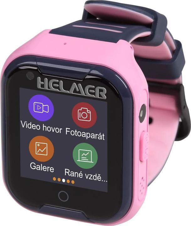 Actual product image LK 709 4G pink - children's watch with GPS locator. video call. waterproof for kids (40 mm)