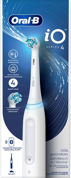 Actual product image Oral-B iO Series 4 Quite White (Oscillating toothbrush)