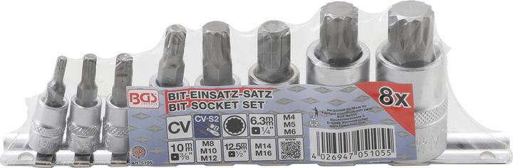 Actual product image BGS Bit insert set (M6, M8, M14, M5, M4, M16, M10, M12)