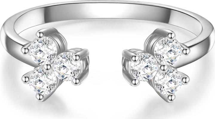 Actual product image Glanzstücke München Ladies Sterling Silver Zirconia silver - 11810 (56, 925 Silver)