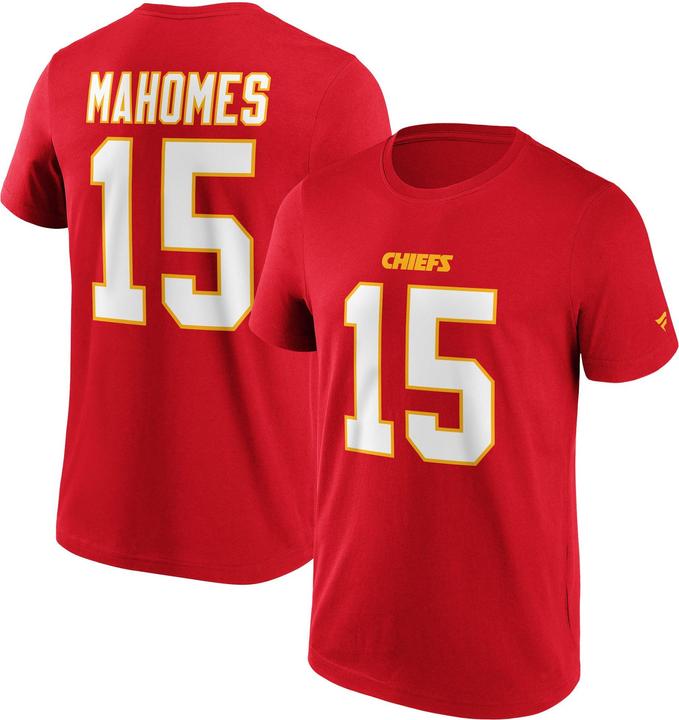 Image du produit Fanatics NFL Kansas City Chiefs Shirt #15 Patrick Mahomes (L)