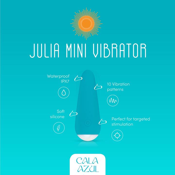 Produktbild Cala Azul Julia MiniVibrator Azul