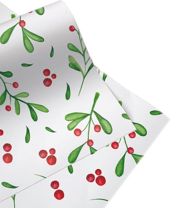 Produktbild Juniqe Mistle - Weihnachten (Geschenkpapier, 3 x)