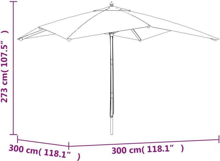 Actual product image VidaXL Ramsey (3 m)