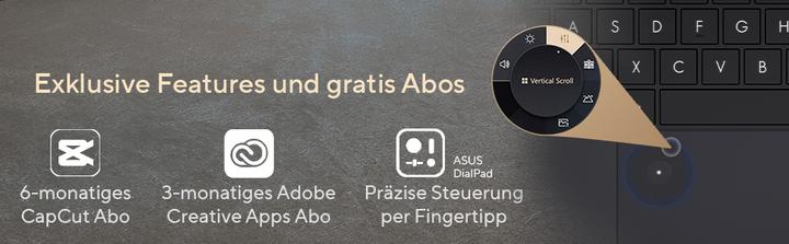 Image du produit ASUS ProArt P16 AI R9 HX 370 32 2 5070 H7606WP-ME036W W11H (16", AMD Ryzen AI 9 HX 370, 32 Go, 2000 Go, DE)