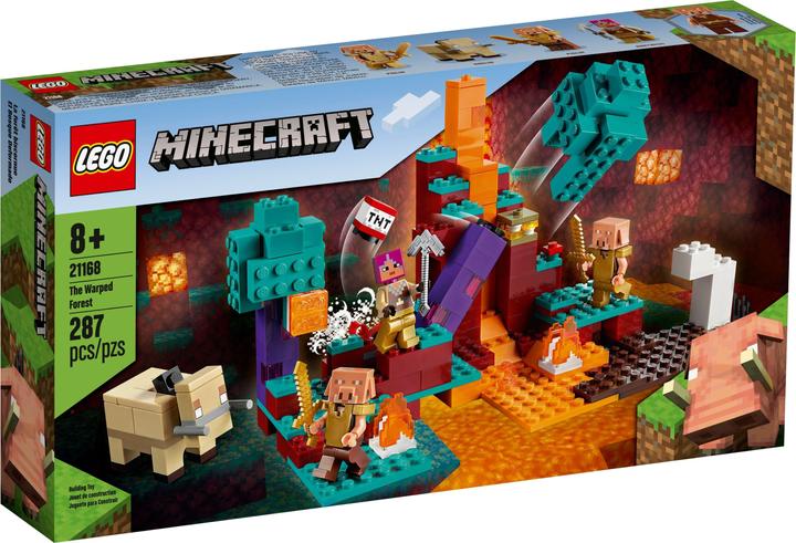 Actual product image LEGO Minecraft End-Of-Live Set Der Wirrwald - 21168 NEU! Teile 287x (21168)