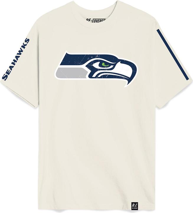 Recovered Re:Covered Shirt - NFL Seattle Seahawks ecru weiss - L (L)