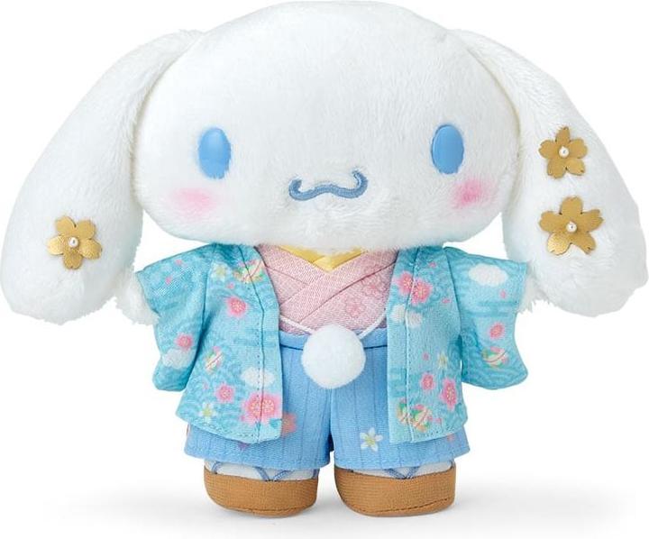 Actual product image Sanrio Cinnamoroll Plush (Kimono) - 20 cm (17 cm)