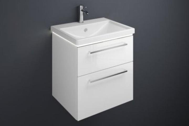 Immagine prodotto burgbad MobiBette in ceramica Eqio con mobiBette e illuminazione mobiBette a LED, larghezza 630 mm