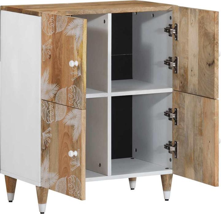 Image du produit VidaXL Buffet 60x33,5x75 cm bois de manguier (60 x 33.5 x 75 cm)